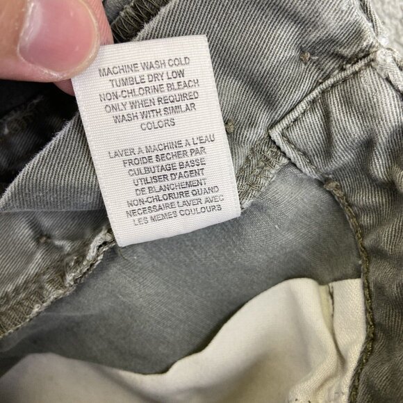 Polo Jeans Co Cargo Pants Women’s Size 4 (Fits 29x30) Green Y2K Streetwear - Picture 15 of 16